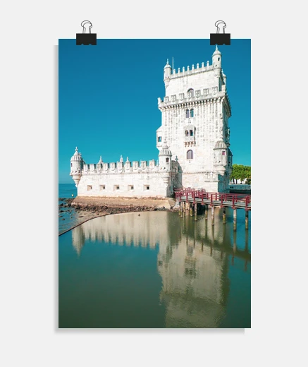 Poster belem tower