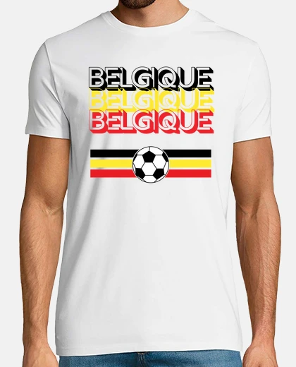 T-shirt belgium country football