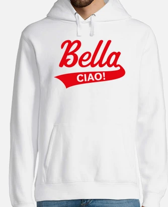 Bella ciao hoodie red hotsell