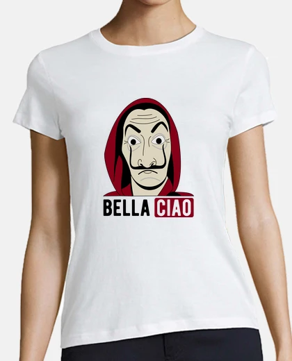 Camiseta bella ciao casa papel
