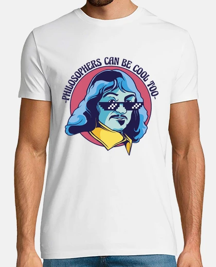 T-shirt bella filosofia di Cartesio