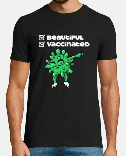Tee-shirt belle et vaccinée
