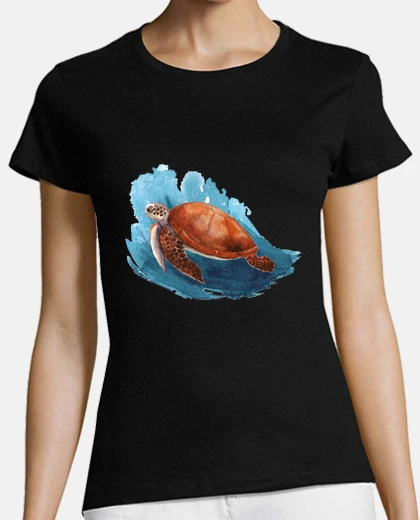 T-shirt bellezza della natura della tartaruga m