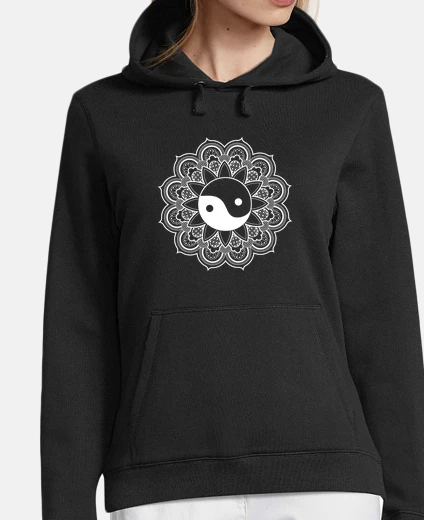Felpa bellissimo mandala yin yang