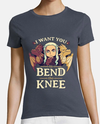 Playera Bend Knee Daenerys Targaryen Camiseta