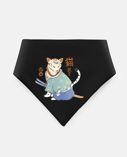 Mascotas bengal cat samurai katana tiger kawaii