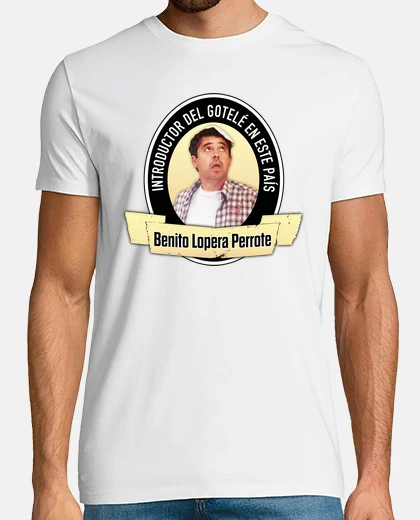 Camiseta Benito Lopera Perrote - Manos a la Obra