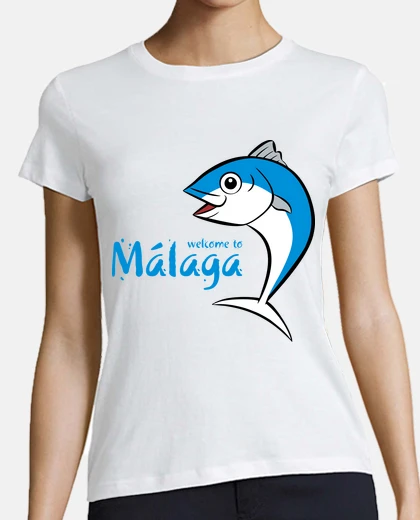 T-shirt benvenuti a malaga 3