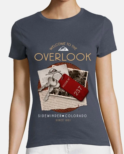 T-shirt benvenuti allo sguardo over