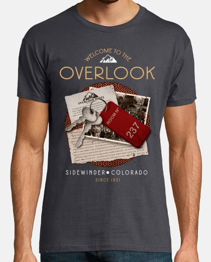 T-shirt benvenuti allo sguardo over