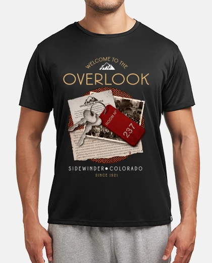 T-shirt benvenuti allo sguardo over