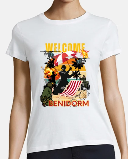 T-shirt benvenuto a benidorm