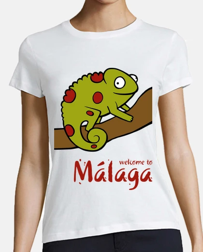 T-shirt benvenuto a malaga 2