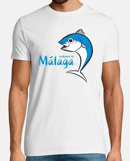 T-shirt benvenuto a málaga 3