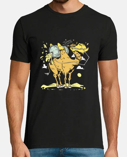 T-shirt bere cammello cartone animato
