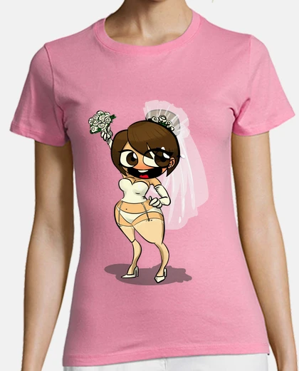 Playera Berry novia camiseta chica