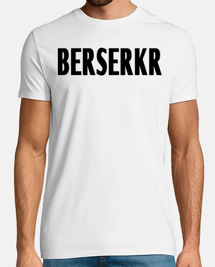 T-shirt berserk berserk nero vichingo