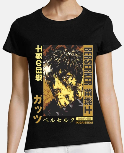 Camiseta Berserker Guts IKIGAISEKAI