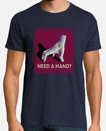 Tee-shirt besoin d&#39;un coup de main -homme-