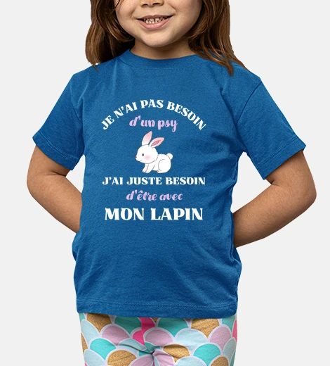 Vêtements besoin de psy lapin humour lapin femme