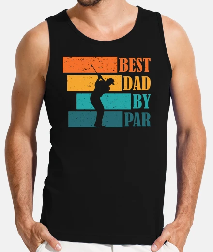 T-shirt Best Dad by Par Papa Playing Golf