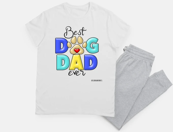 Pigiama best dad cane 1 di desatikha arts