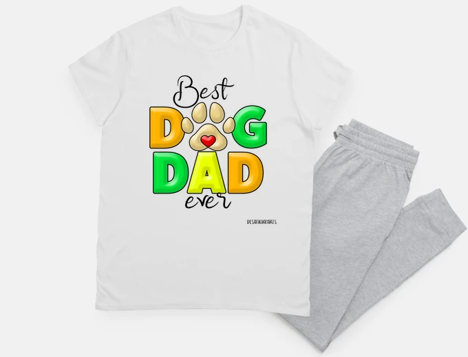 Pigiama best dad cane 2 di desatikha arts