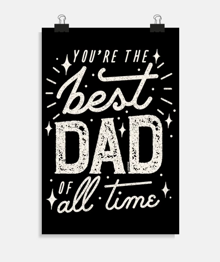 Poster best dad ever