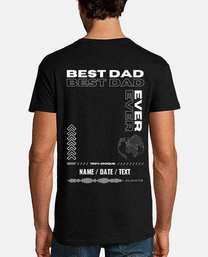 T-shirt best dad germania 1
