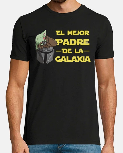 T-shirt best dad in the galaxy