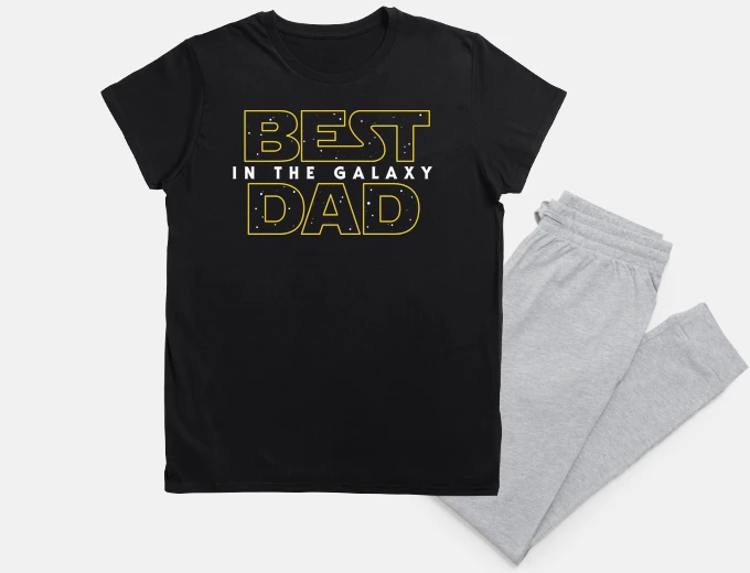 Pyjama best dad in the galaxy sw v2