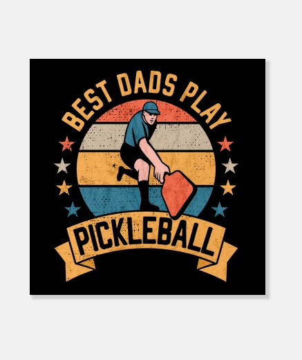 Wall best dads play pickleball