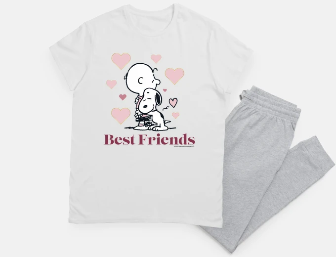 Pigiama best friends di Snoopy di Charlie brown