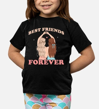 Best friends forever camiseta ninos tostadora