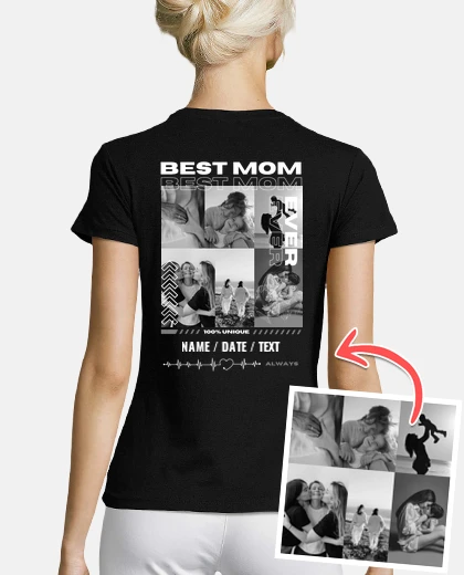BEST MOM 1 - Tee Shirt Personnalise