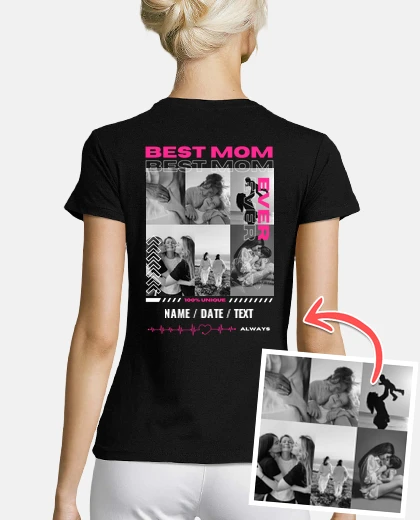 Tee-shirt BEST MOM 2 - Tee Shirt Personnalise