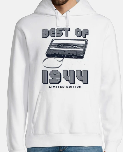 Hoodie Best of 1944 Retro Mixtape Vintage 81st