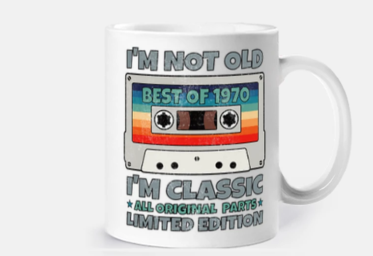 Cup best of 1970 limited edition gift
