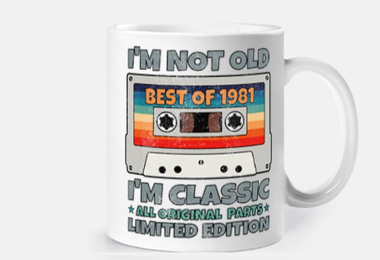 Cup best of 1981 limited edition gift