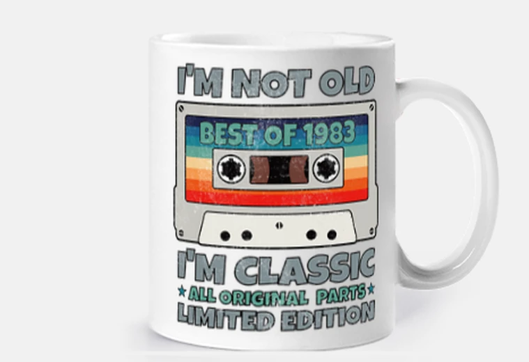 Cup best of 1983 limited edition gift