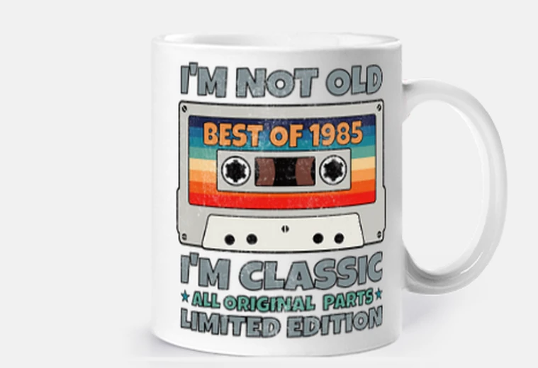 Cup best of 1985 limited edition gift