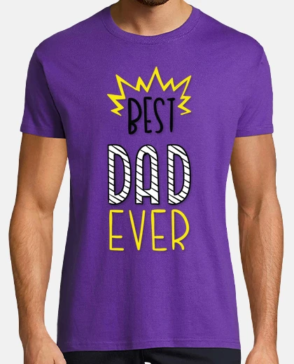 Tee-shirt best papa jamais