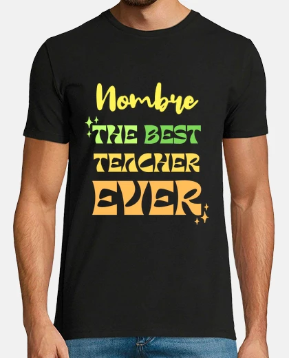 T-shirt best teacher