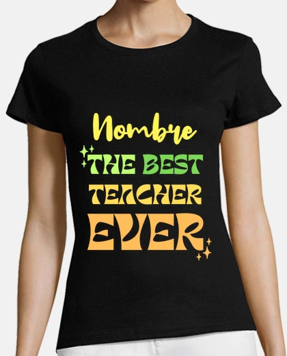 Camiseta Best teacher