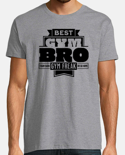 best gym bro t- gift t-shirt fitness gymbro powerlifting bodybuilding