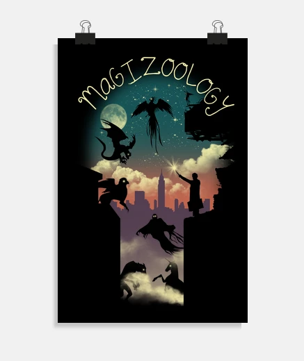 Póster bestias mágicas