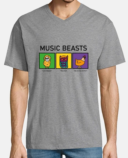 Tee-shirt bêtes de musique