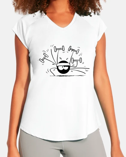 Tee-shirt Beth l araignée - le fitness - version