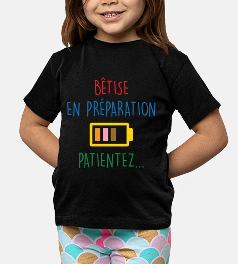 Vêtements Bêtise en préparation patientez...