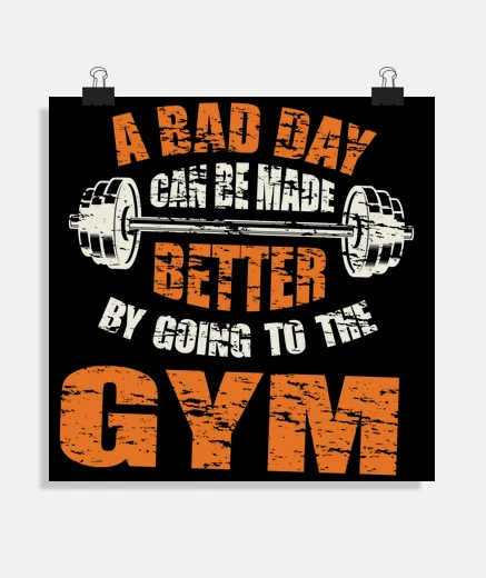 Poster Better Day at the Gym